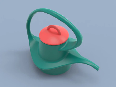 물뿌리개 3D 프린트 모델