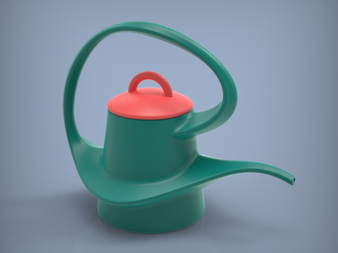 Watering Can 3D Print Model