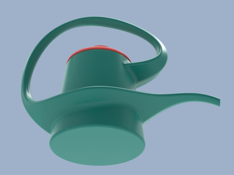 Watering Can 3D Print Model