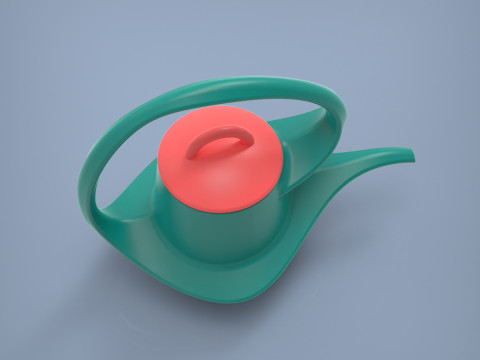 Watering Can 3D Print Model