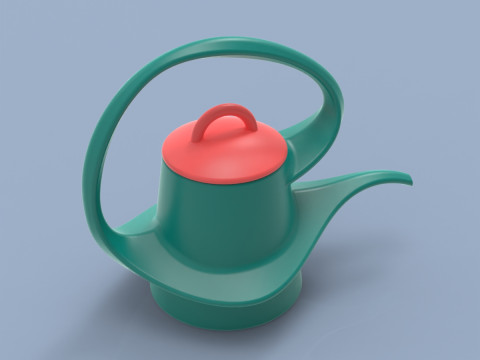Watering Can 3D Print Model