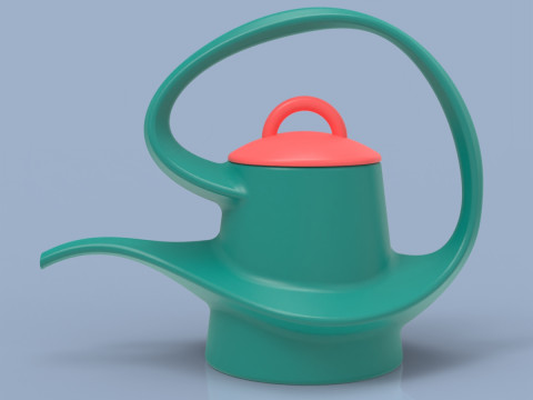 Watering Can 3D Print Model