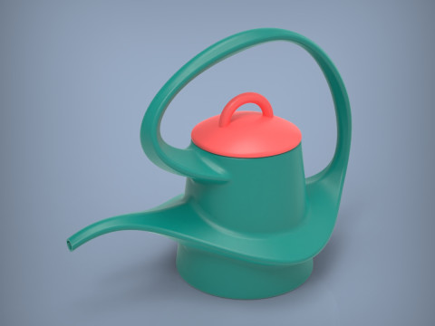 Watering Can 3D Print Model