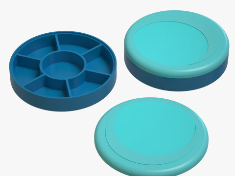 Pillendose 3D Druckmodell