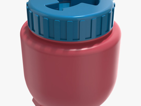 Баночка Бутылка 3D Принт Модель