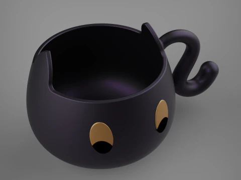 Mug Anak-Anak Model Cetak 3D