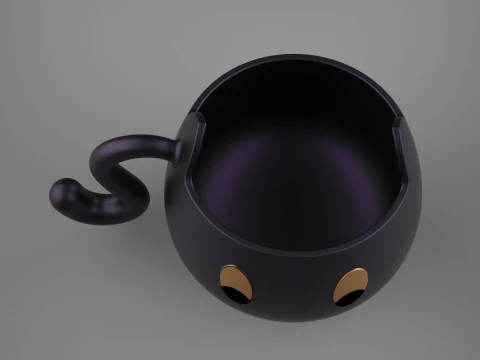 Mug Anak-Anak Model Cetak 3D