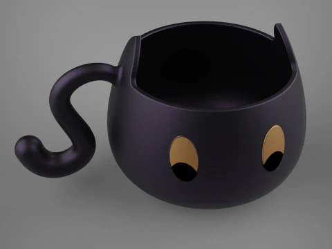 Mug Anak-Anak Model Cetak 3D