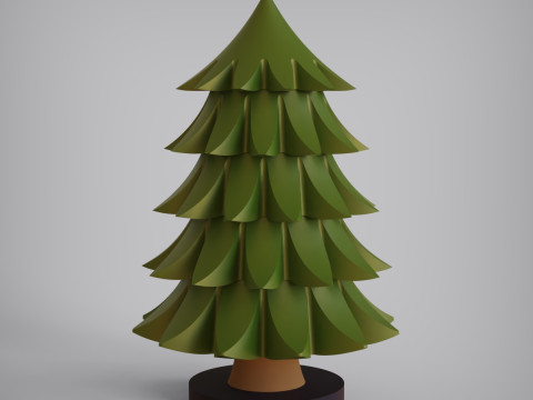Pijnboom 3D printmodel