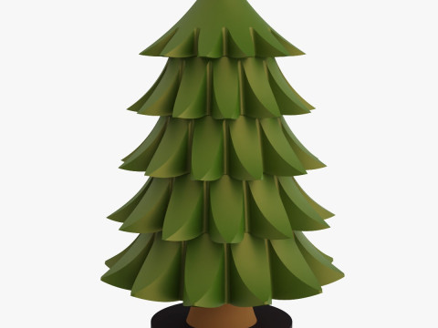 Pijnboom 3D printmodel
