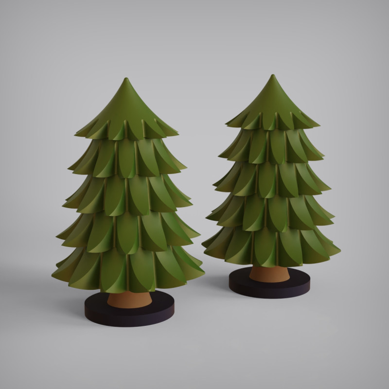 Pijnboom 3D printmodel .c4d .max .obj .3ds .fbx .stl .blend