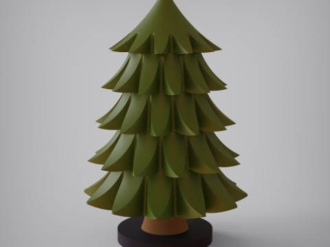 Pijnboom 3D printmodel