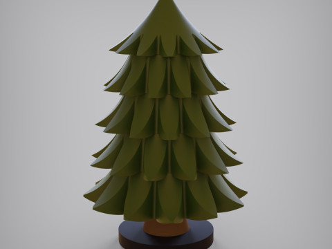 Pijnboom 3D printmodel