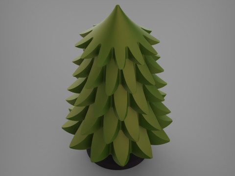 Pijnboom 3D printmodel