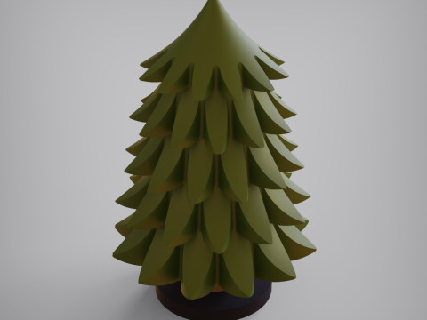 Pijnboom 3D printmodel