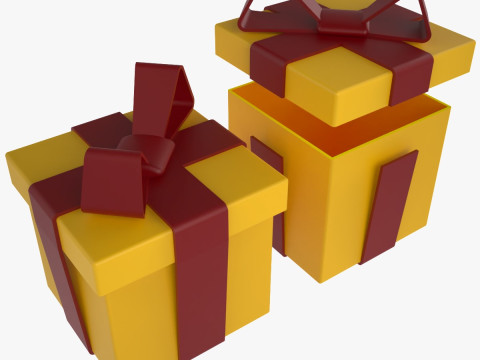 Pudełko upominkowe Model do druku 3D