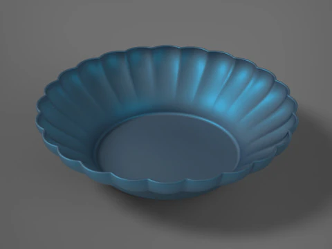 그릇 3D 프린트 모델