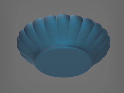 Sch&uuml;ssel 3D Druckmodell