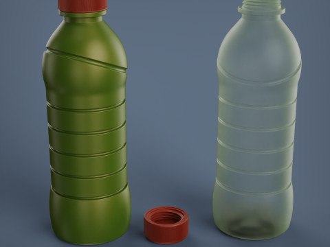 Water Bottle 3D Print Model