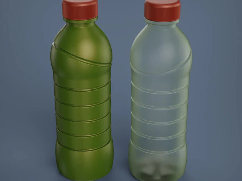 Water Bottle 3D Print Model