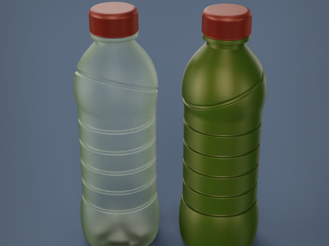 Water Bottle 3D Print Model
