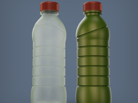 Water Bottle 3D Print Model