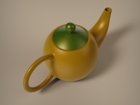 Teko kopi Model Cetak 3D