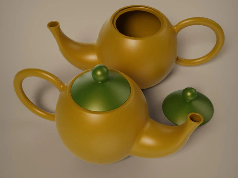 Кофейник 3D Принт Модель