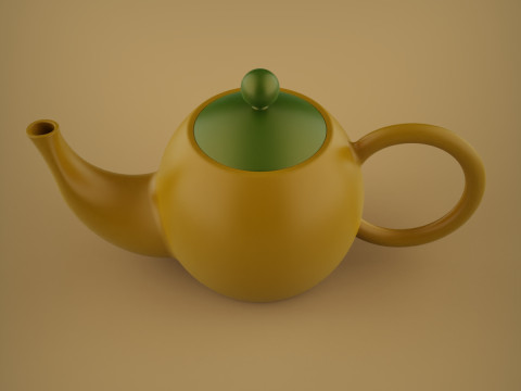 Teko kopi Model Cetak 3D