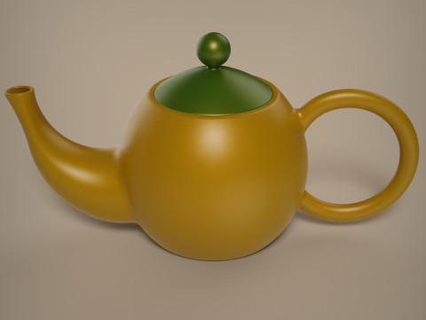 Teko kopi Model Cetak 3D