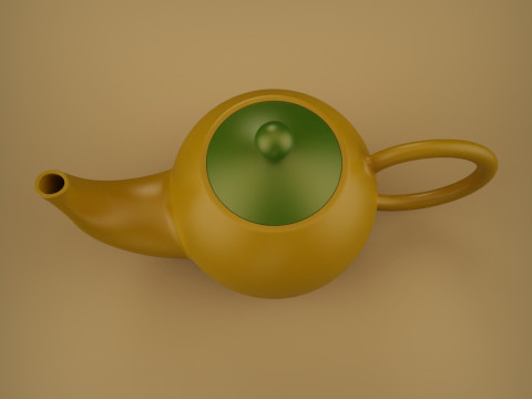 Teko kopi Model Cetak 3D