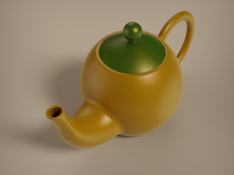 Teko kopi Model Cetak 3D