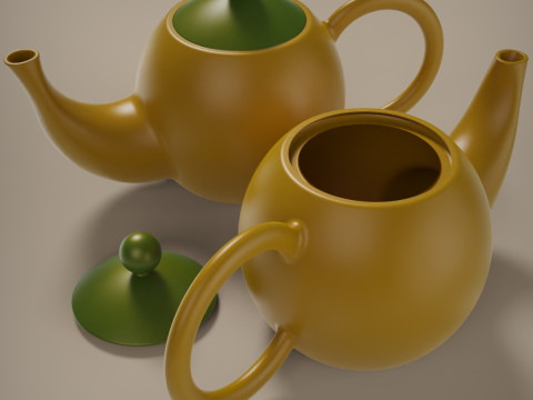 Teko kopi Model Cetak 3D