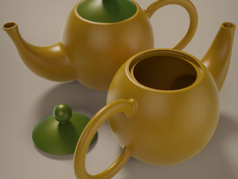 Кофейник 3D Принт Модель