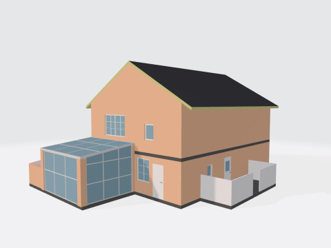 Budynek Domu Model do druku 3D