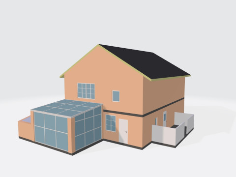 Budynek Domu Model do druku 3D