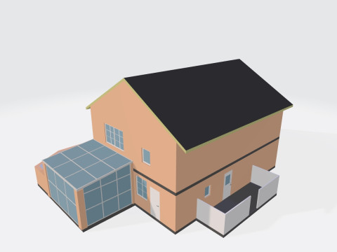 Budynek Domu Model do druku 3D