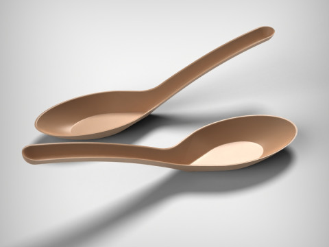 &Ccedil;orba Kaşığı 3D Baskı Modeli