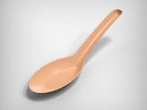 &Ccedil;orba Kaşığı 3D Baskı Modeli