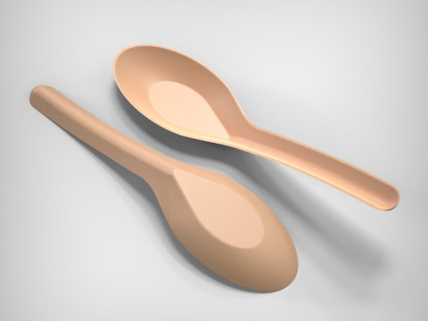 &Ccedil;orba Kaşığı 3D Baskı Modeli