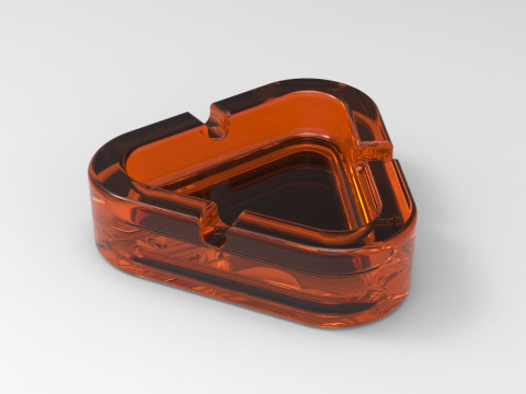 재떨이 3D 프린트 모델