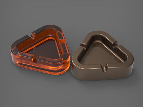 재떨이 3D 프린트 모델