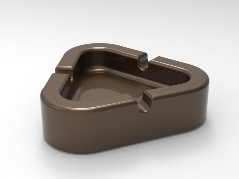 재떨이 3D 프린트 모델