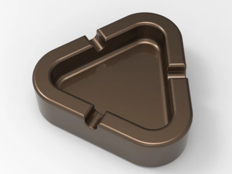 Ashtray 3D Print Model