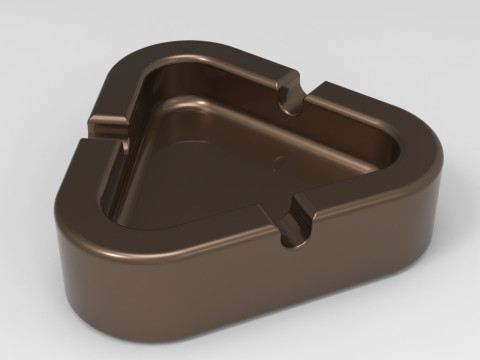 재떨이 3D 프린트 모델