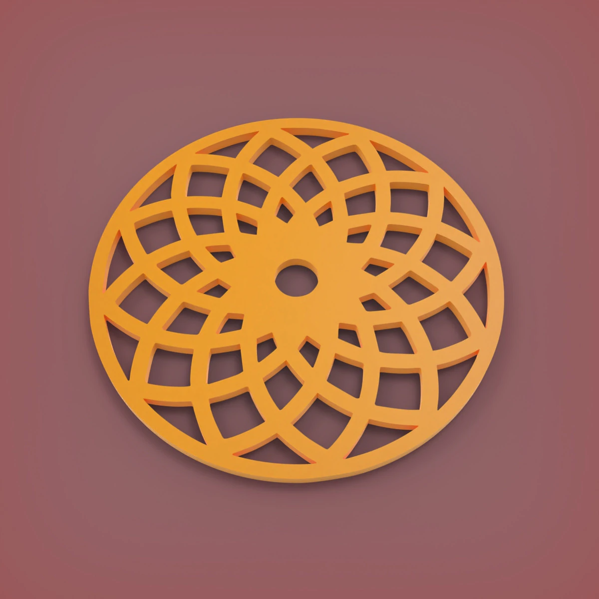 Motivo decorativo Modello di stampa 3D .c4d .max .obj .3ds .fbx .stl .blend 