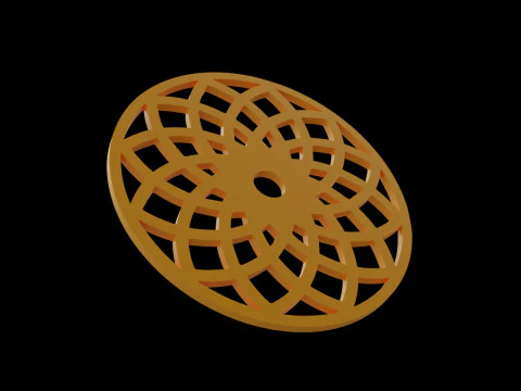 Motivo decorativo Modello di stampa 3D