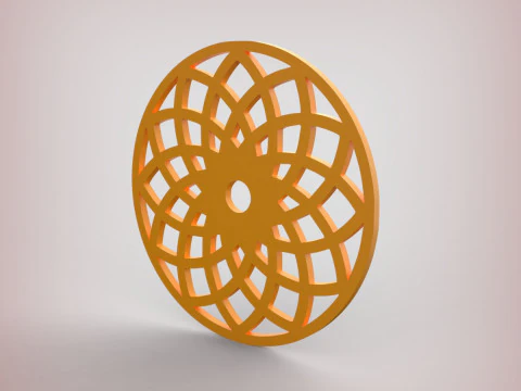 Motivo decorativo Modello di stampa 3D