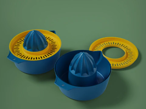 Citrus Juicer 3D Print Model