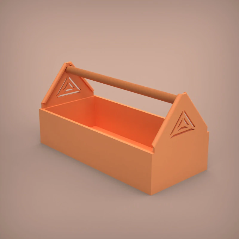 工具箱 3D 打印模型 .c4d .max .obj .3ds .fbx .stl .blend 